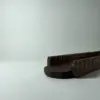 Walnut wooden french bread slicer