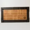 Walnut and maple end grain cutting board Walnut and maple end grain cutting board