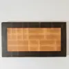Walnut and maple end grain cutting board Walnut and maple end grain cutting board