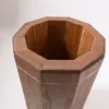 Walnut wood kitchen utensil holder