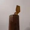 Wood kitchen utensil holder