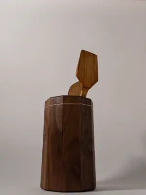 Wood Kitchen Utensil Holder