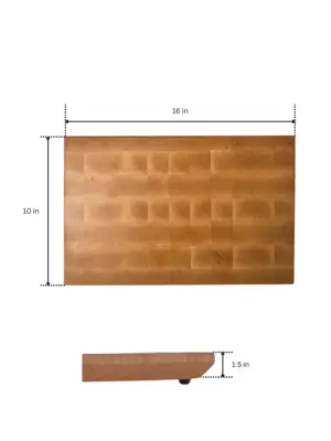 Maple End Grain Cutting Board Dimensions