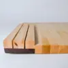 Maple edge grain cutting board with knife storage Maple edge grain cutting board with knife storage