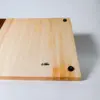 Maple edge grain cutting board with knife storage Maple edge grain cutting board with knife storage
