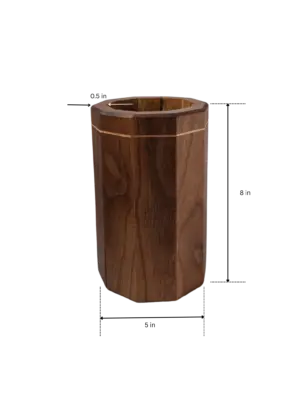 Wood Kitchen Utensil Holder Dimensions