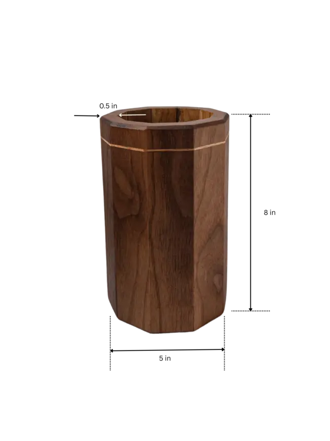 Wood Kitchen Utensil Holder Dimensions