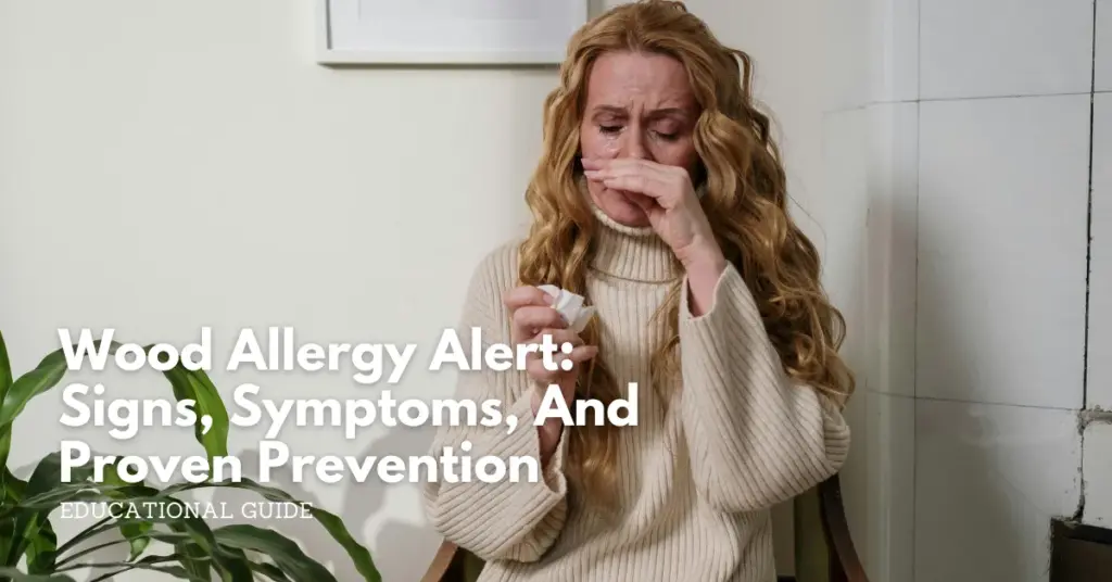 Wood allergy alert signs symptoms and proven prevention