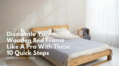 Dismantle your wooden bed frame like a pro with these 10 quick steps