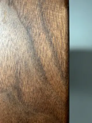 Walnut wood kitchen utensil holder