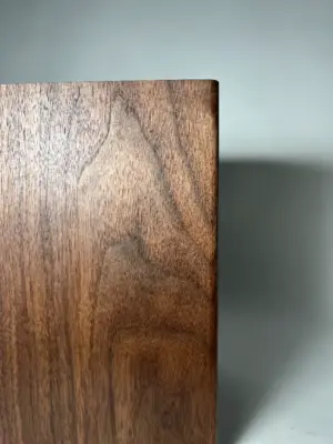 Walnut wood kitchen utensil holder