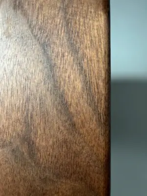 Walnut wood kitchen utensil holder