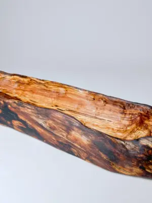 Crab apple rustic wood tray