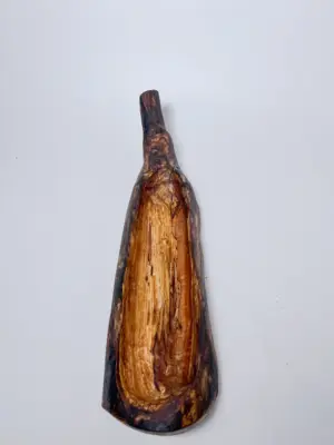 Crab apple rustic wood tray