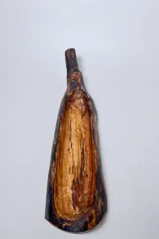 Crab apple rustic wood tray