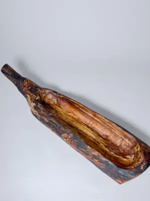 Crab apple rustic wood tray