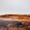 Crab apple rustic wood tray