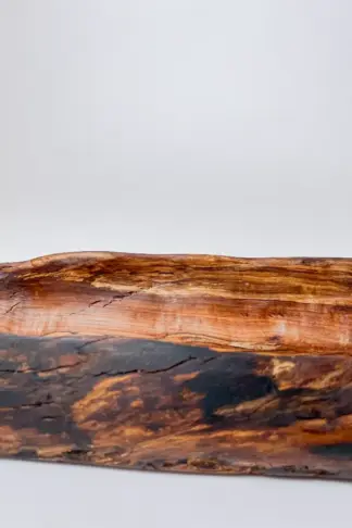 Crab apple rustic wood tray