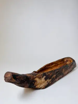 Crab apple rustic wood tray