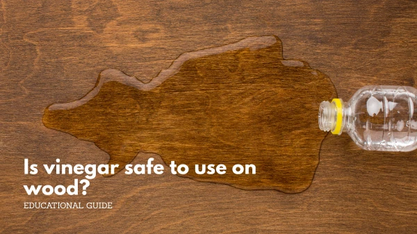 Is vinegar safe to use on wood