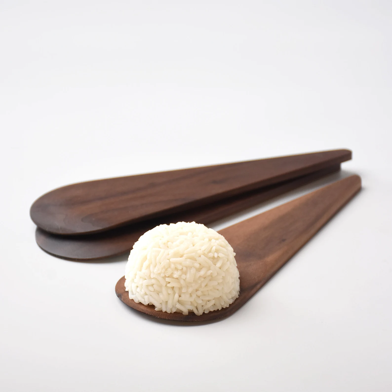 Walnut/ash rice paddle