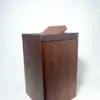 Walnut flippity-top wood trash can bin (small, large) Walnut flippity-top wood trash can bin (without handle)-07