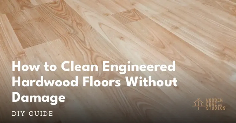 How to clean engineered hardwood floors without damage using proper mopping technique